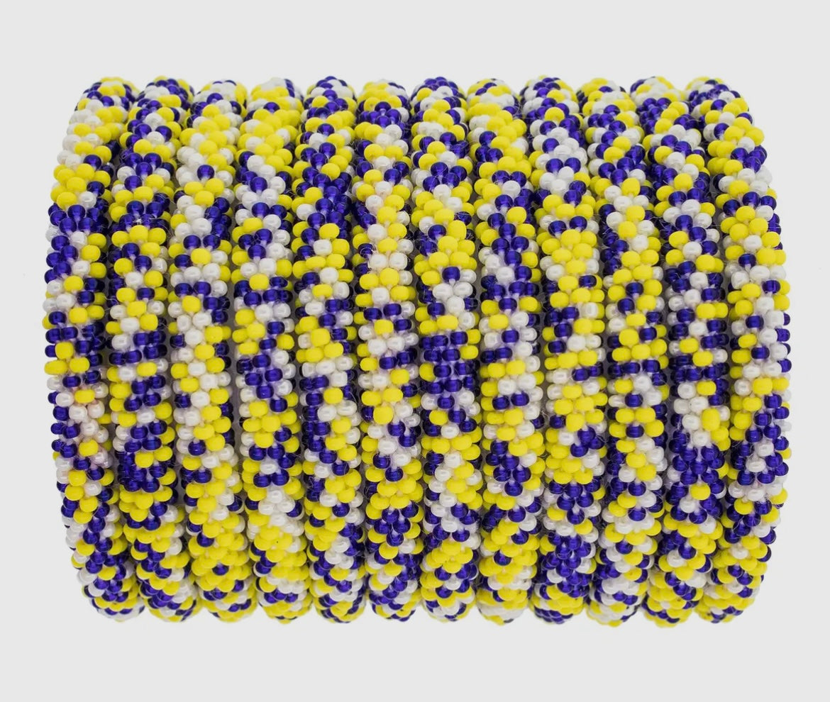 School Spirit - Game Day Roll-On Beaded Bracelets