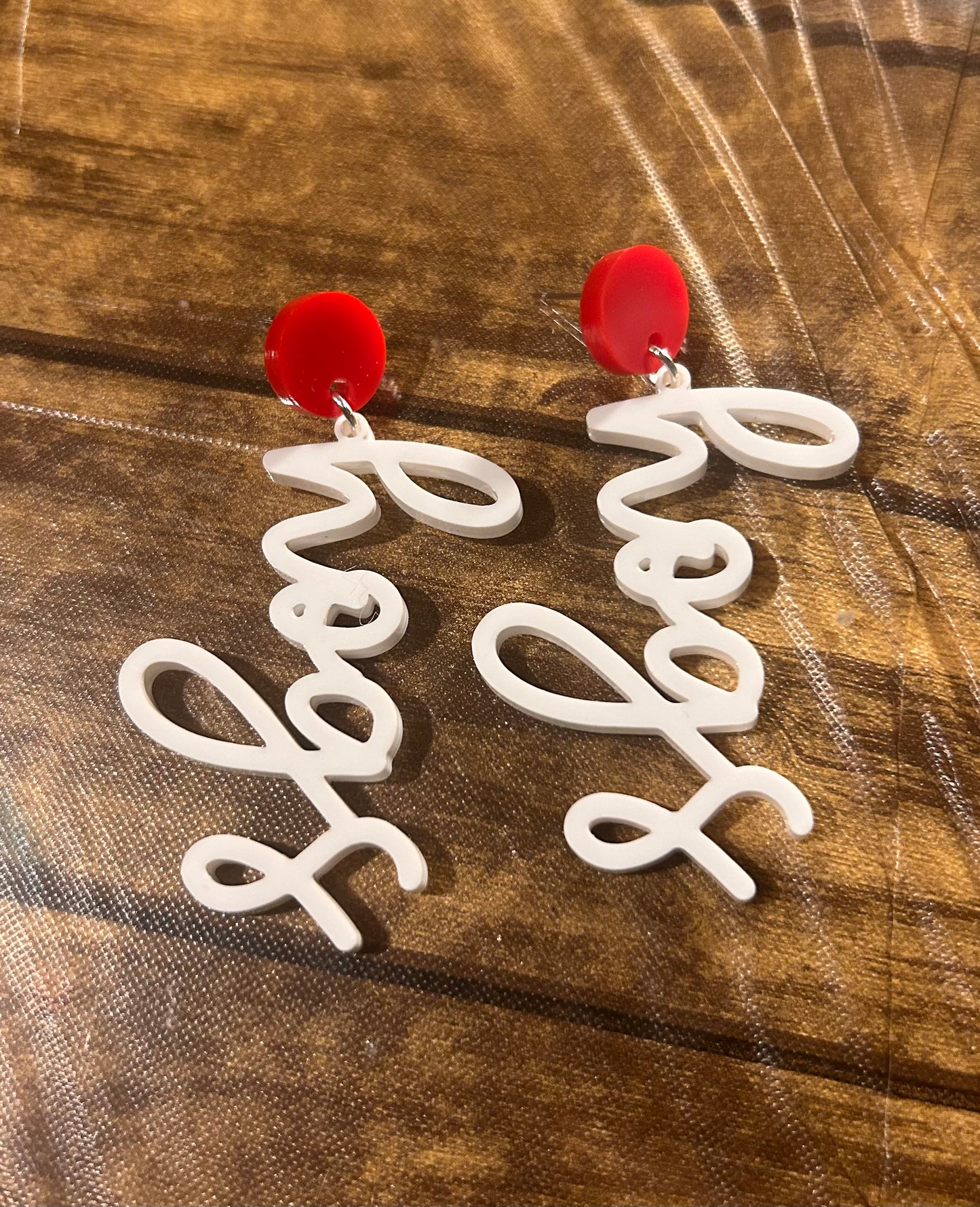 Hogs - Acrylic Earrings